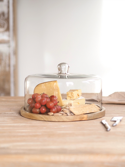 Violette Cheese/Cake Plate w/ Dome