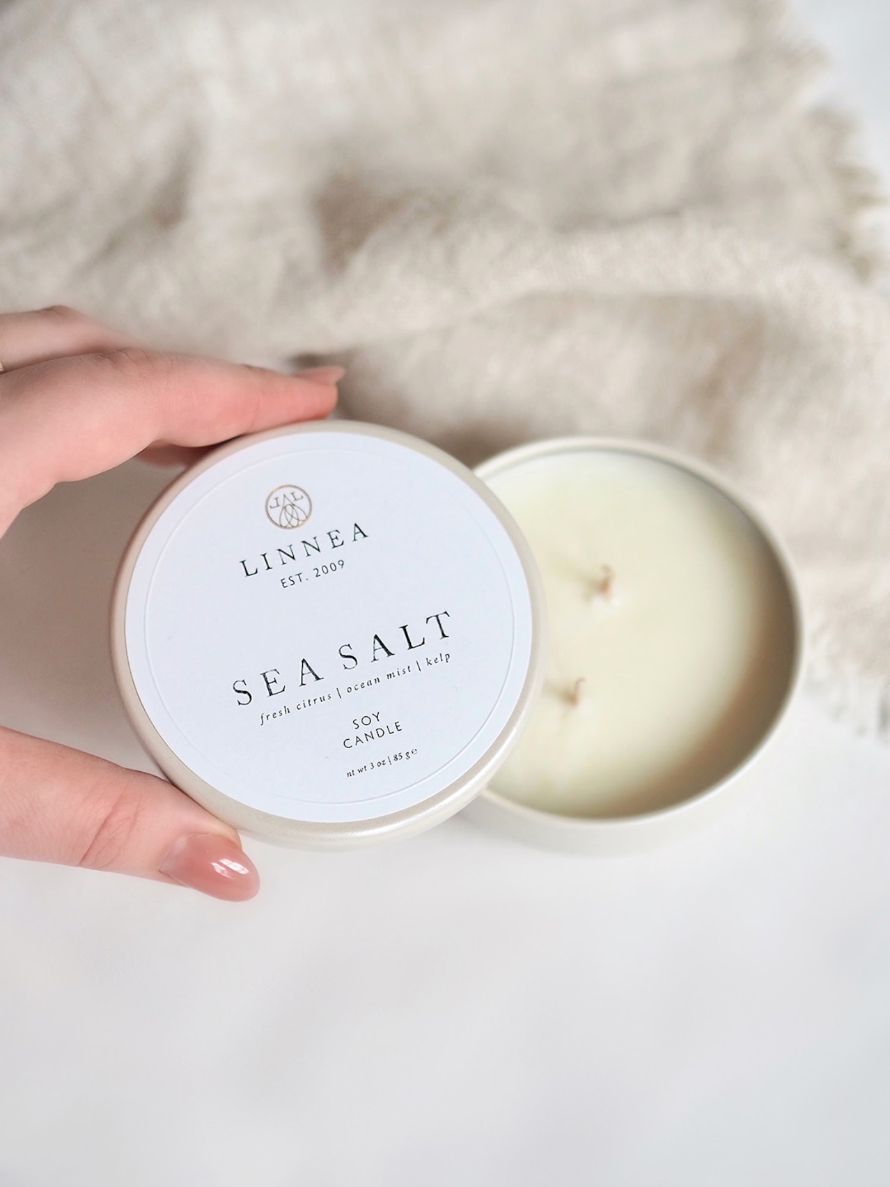 Sea Salt Petite Candle