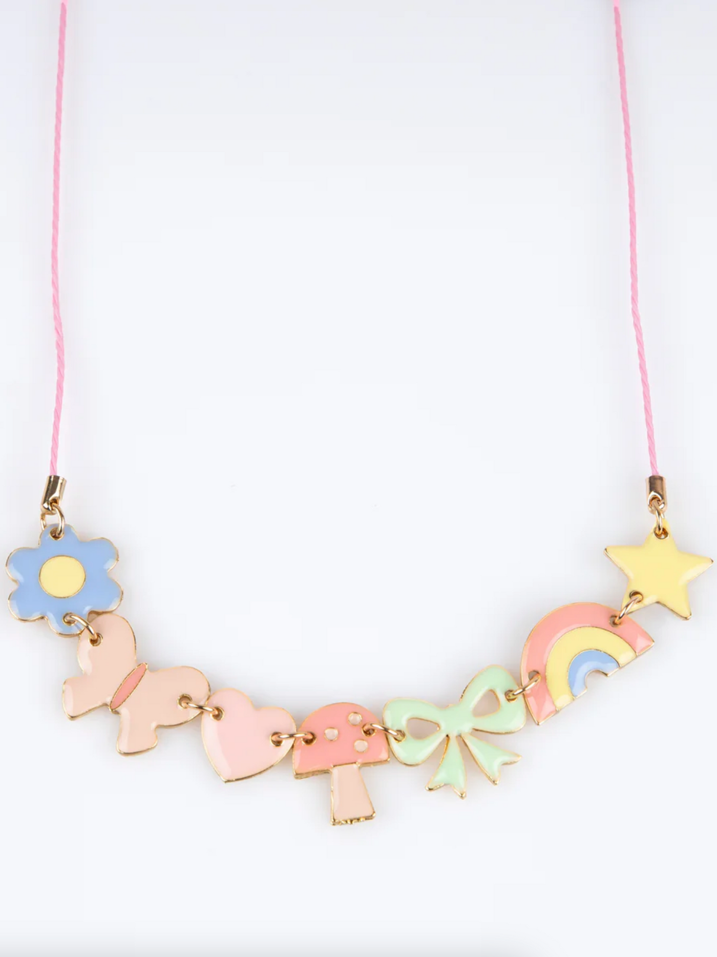 Fun Icobs Enamel Charm Necklace