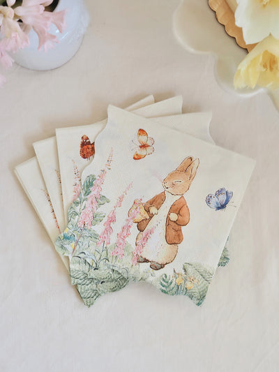 Peter Rabbit In The Garden Napkins | Large