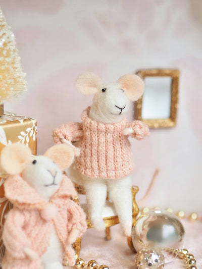 Pretty Paulina Mouse Ornament