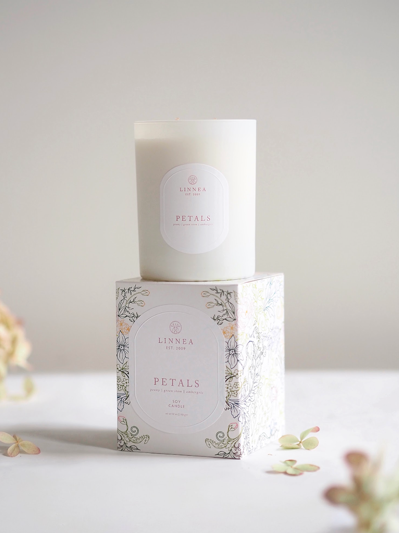 Petals 2 Wick Candle