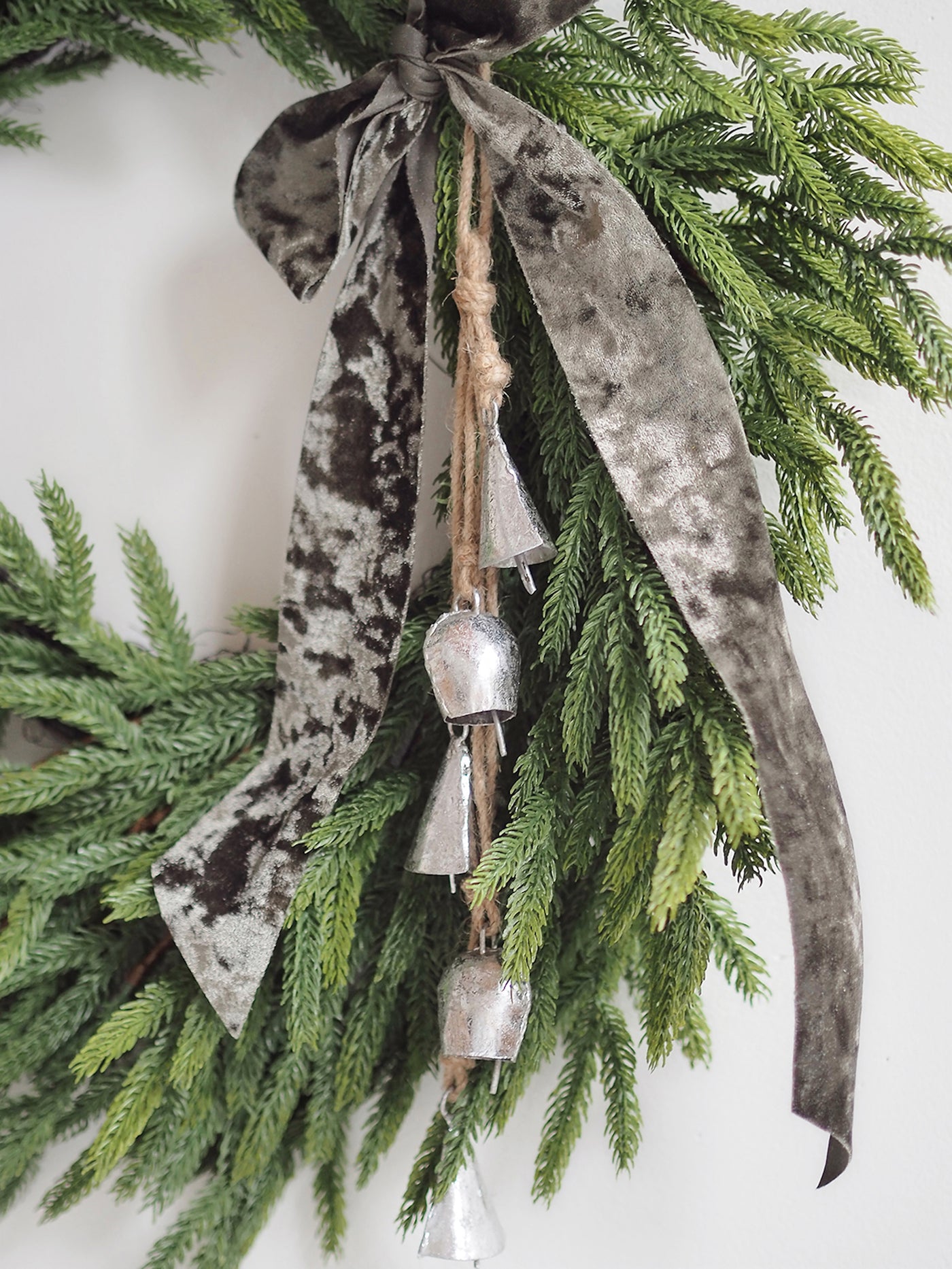 Silver Hanging Metal Bells