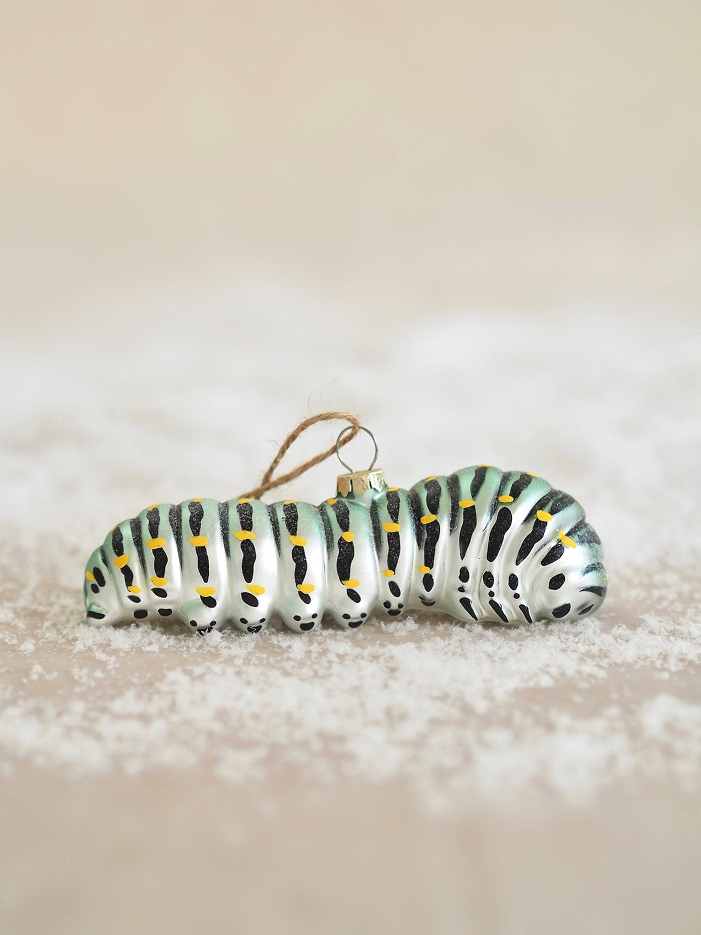 Green Caterpillar Ornament