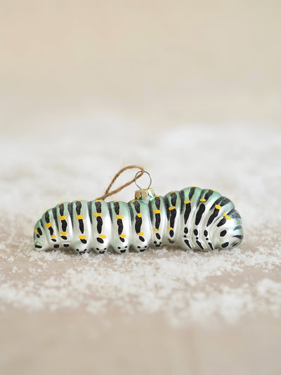 Green Caterpillar Ornament