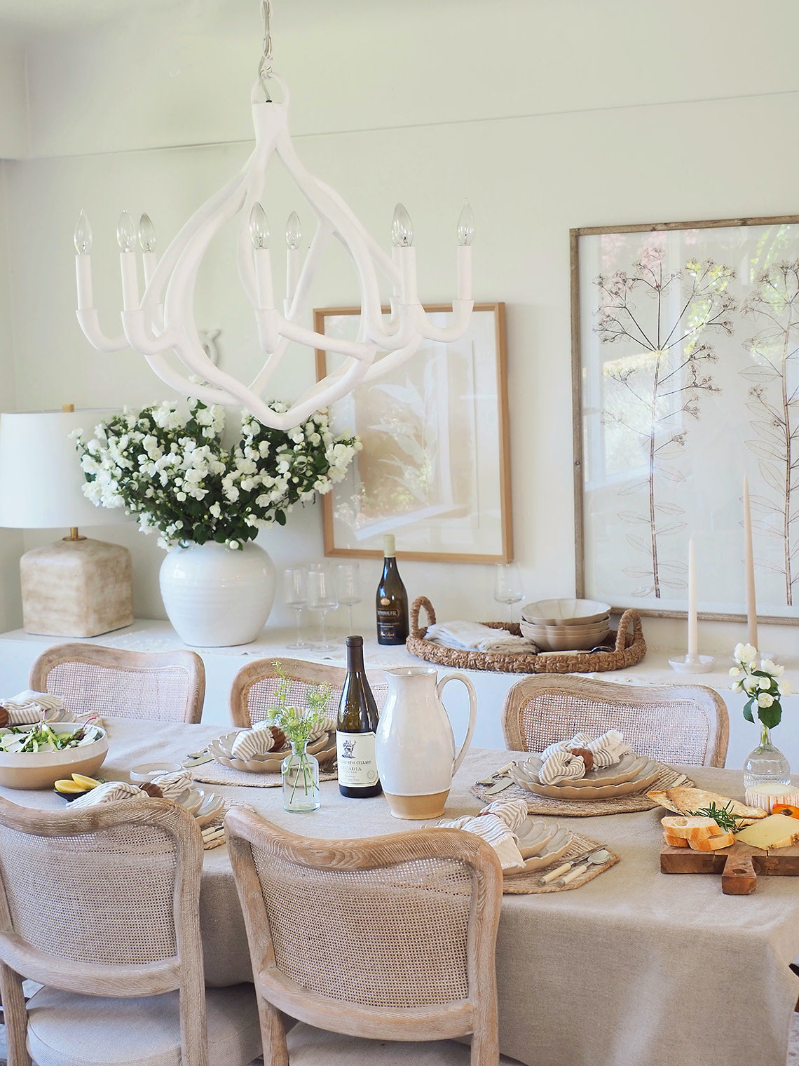 Natural Linen Tablecloth