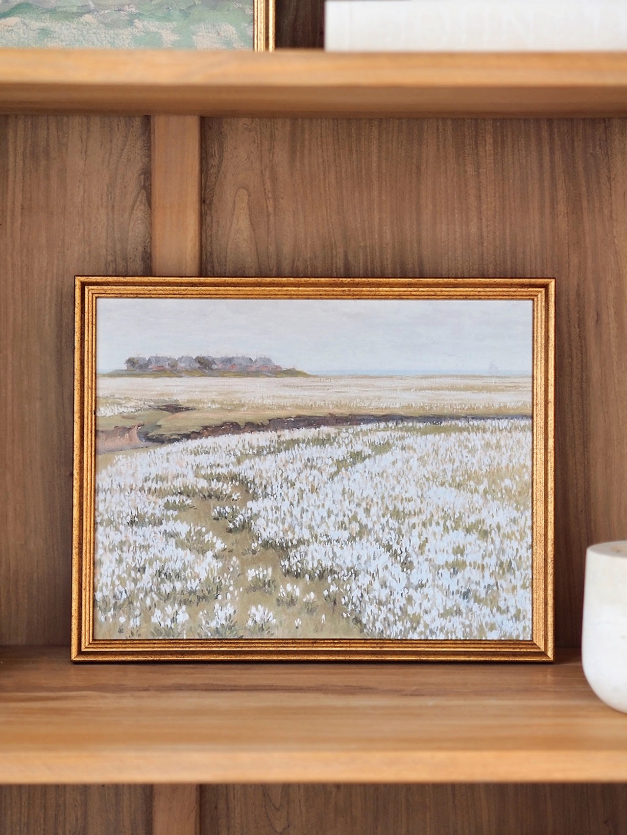 Dandelion Fields Framed Canvas Print | 11x14