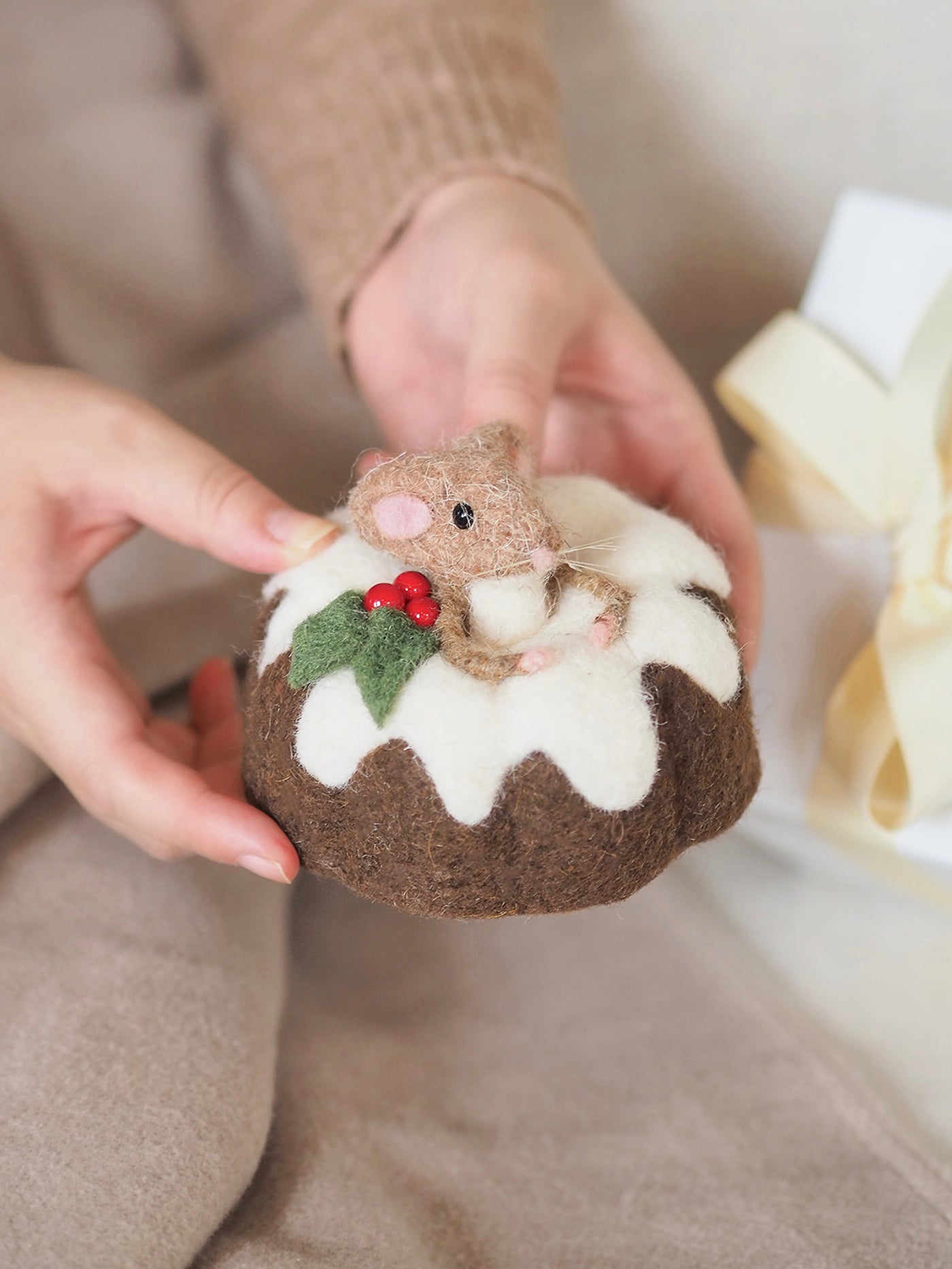 Christmas Cake Mouse