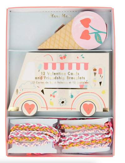 Ice cream Cards & Friendship Bracelets