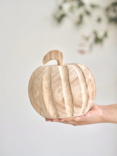 Harvest Wood Pumpkins