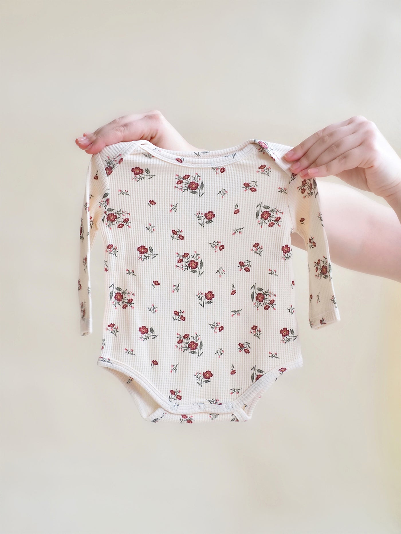 Misty Rose Floral Bodysuit