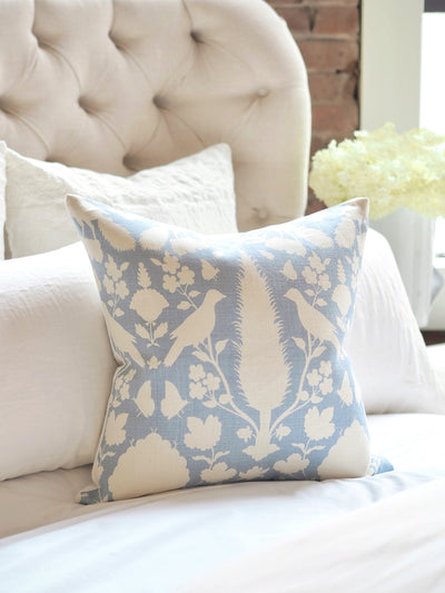 Ceri Blue Pillow | 22x22