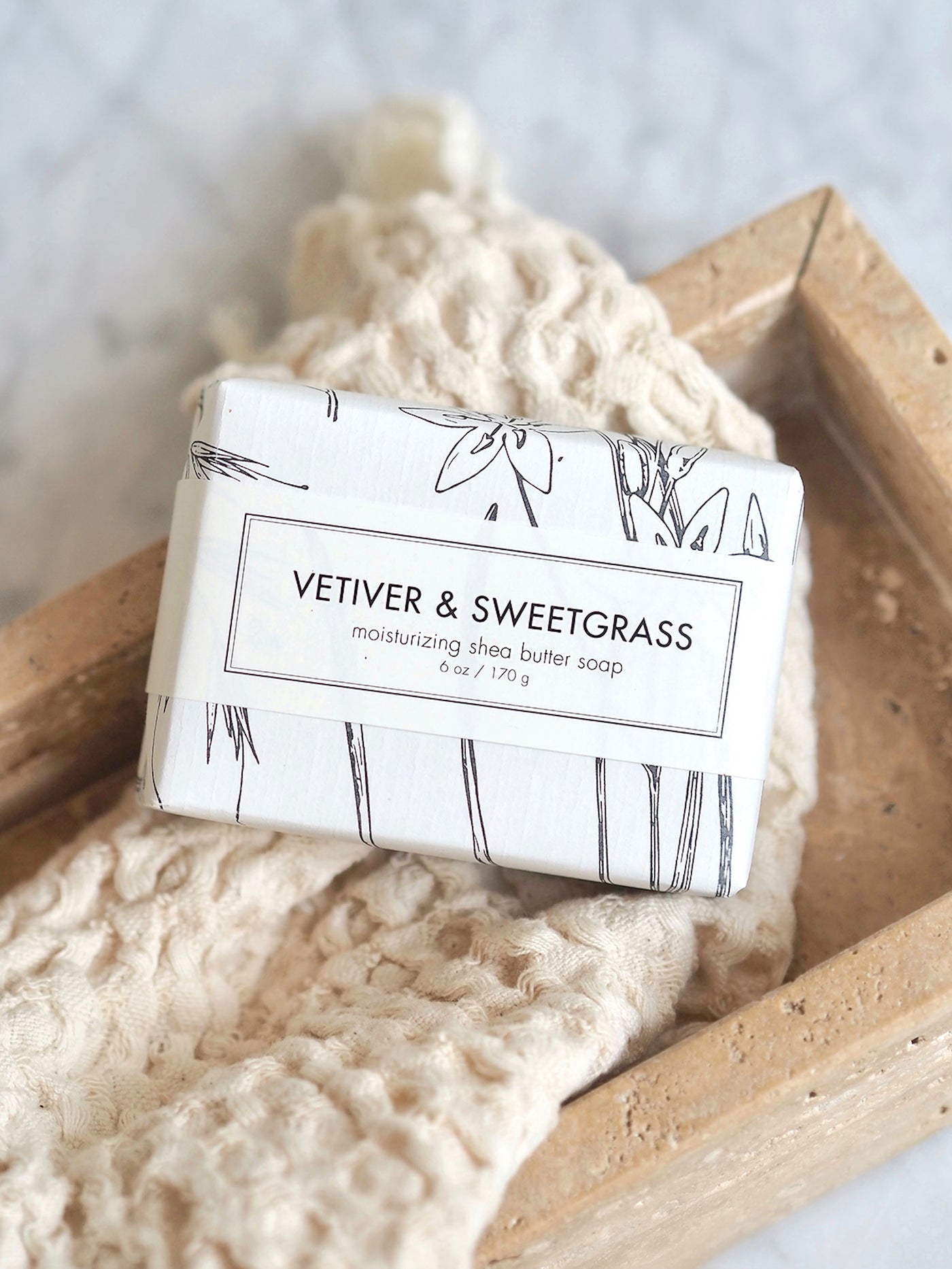 Vetiver & Sweetgrass Bar Soap