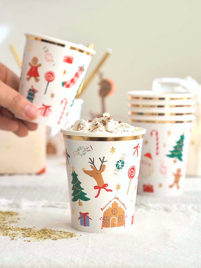 Jolly Christmas Cups