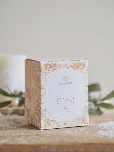 Tinsel 2 Wick Candle