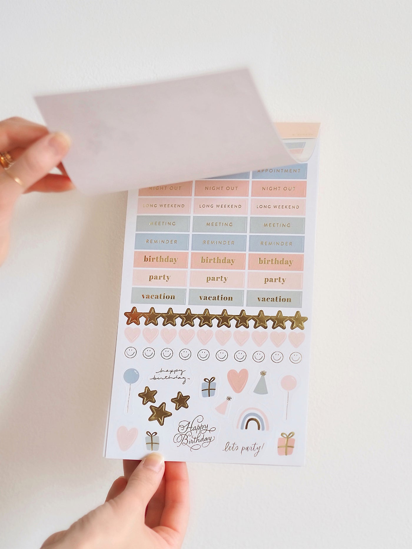 Planner Sticker Sheet Set