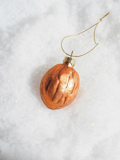 Walnut Ornament