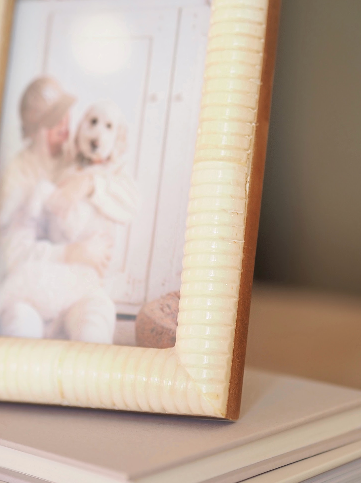 Ivory Bone Photo Frame | 4x6