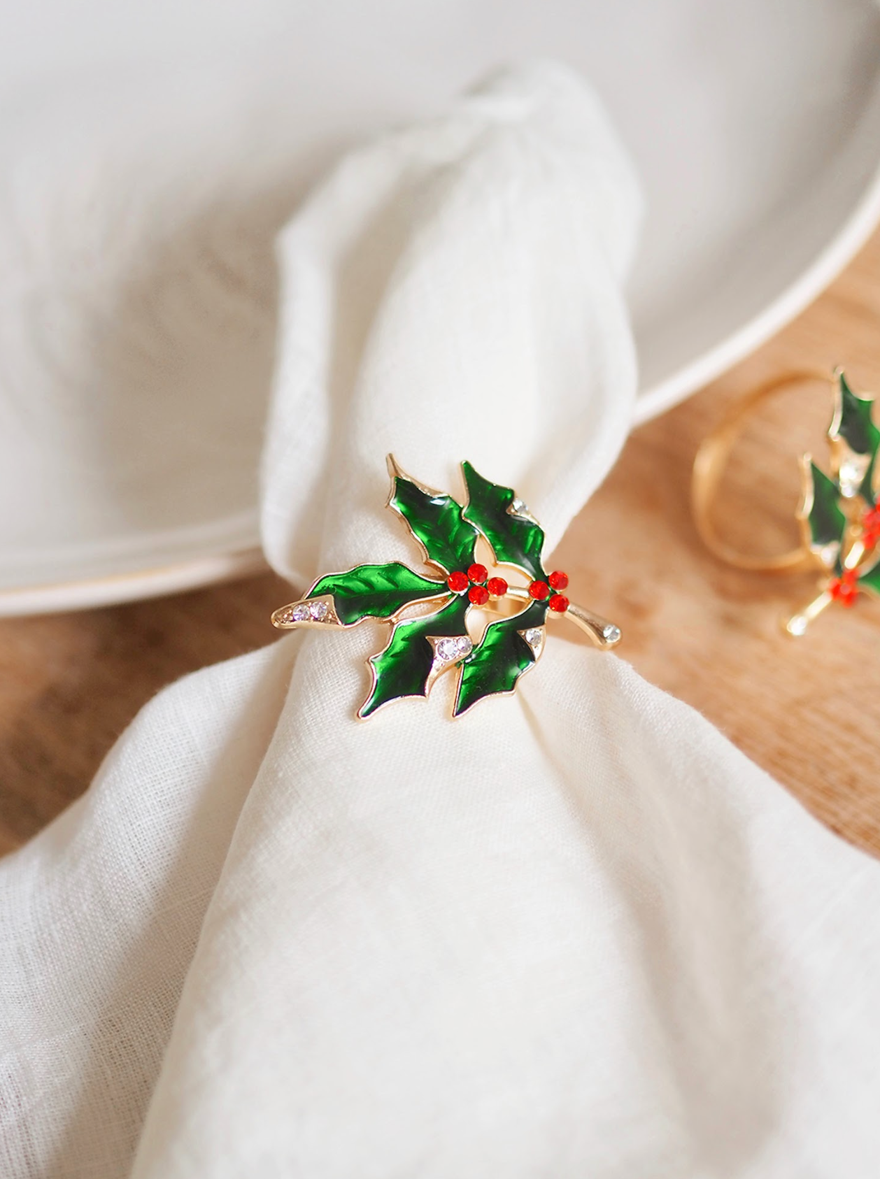 Holly Napkin Ring