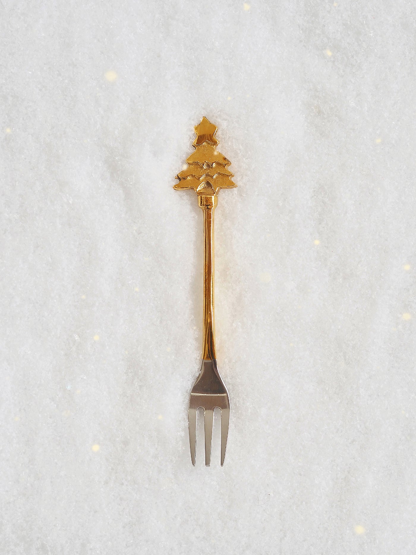 Holiday Tree Mini Fork