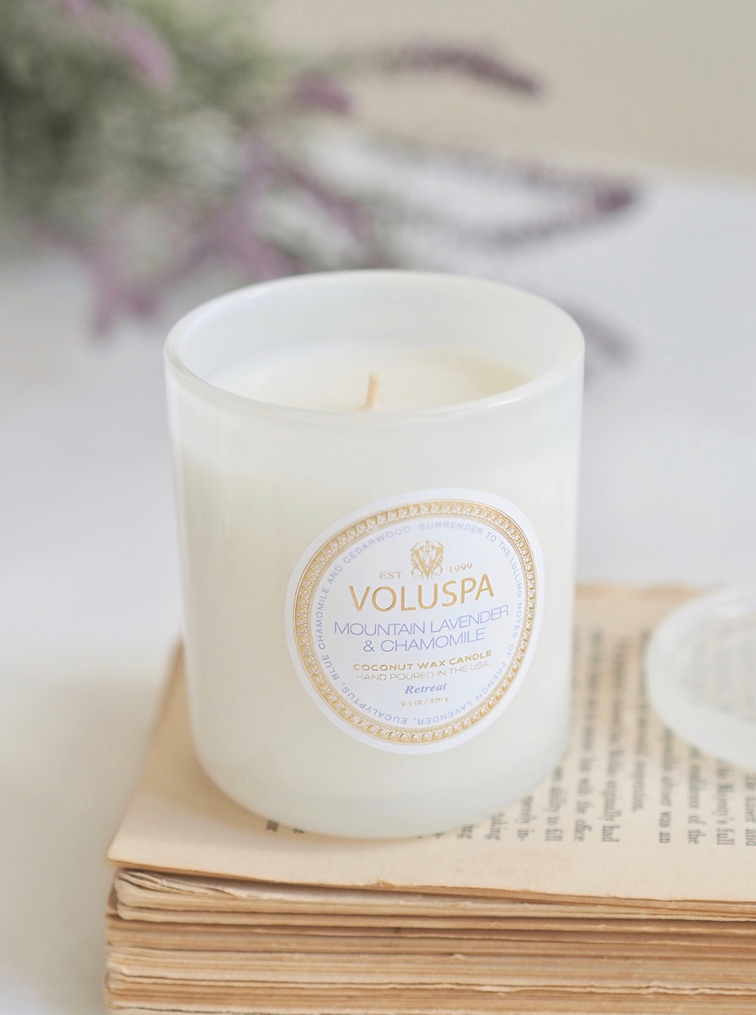 Mountain Lavender & Chamomile Classic Boxed Candle