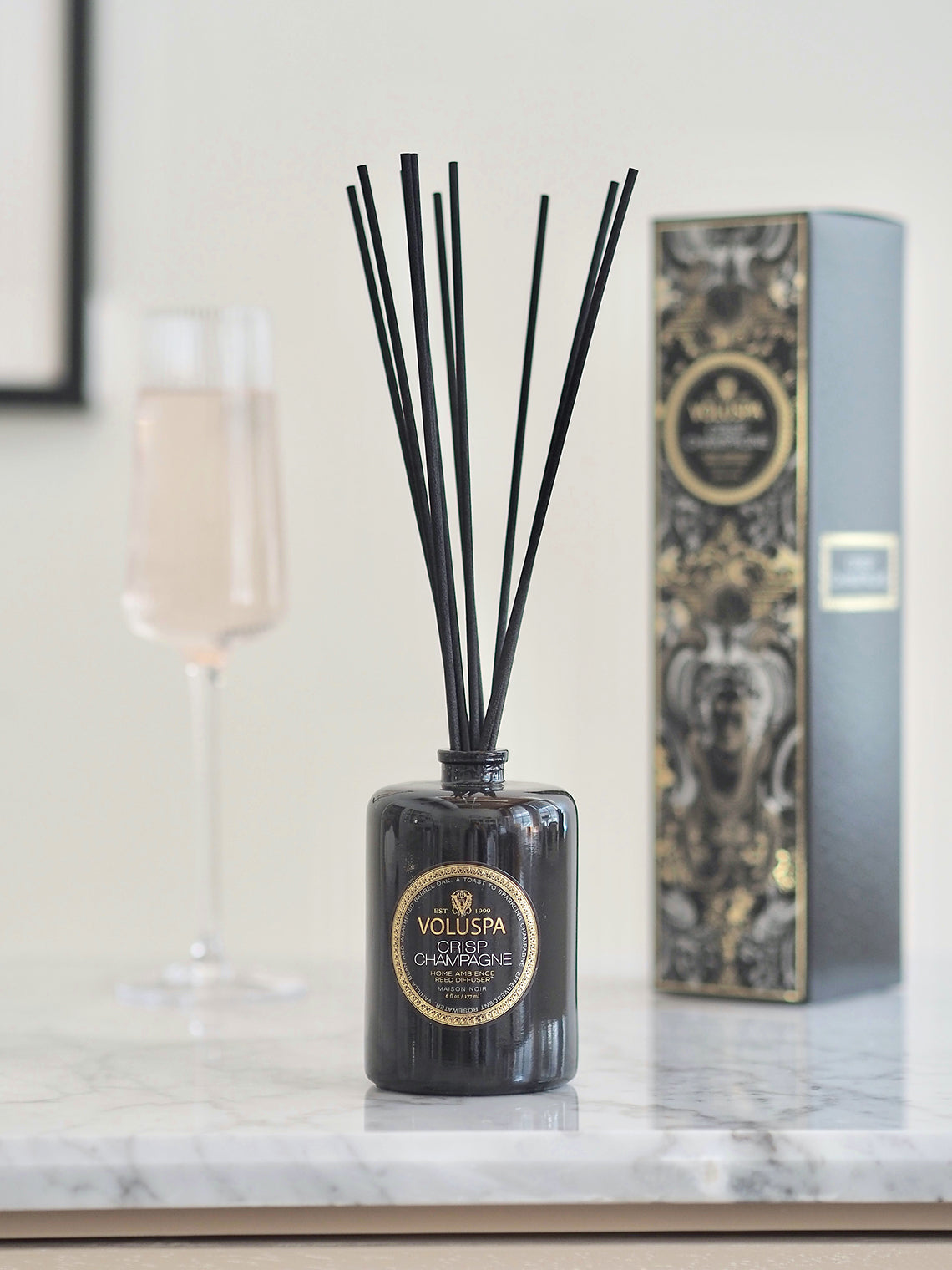 Crisp Champagne Reed Diffuser