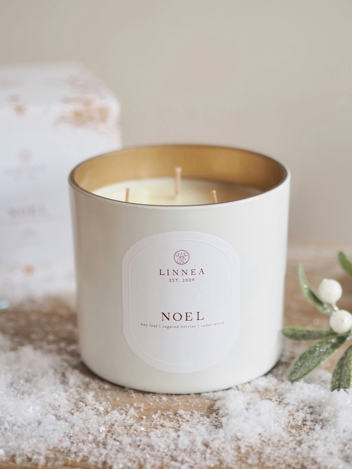 Noel 3 Wick Candle