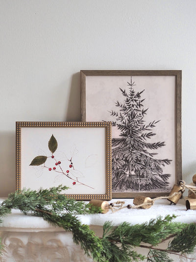 O' Christmas Tree Framed Canvas Print | 11x14