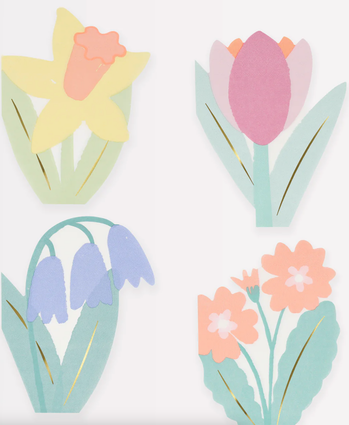 Spring Flower Napkins