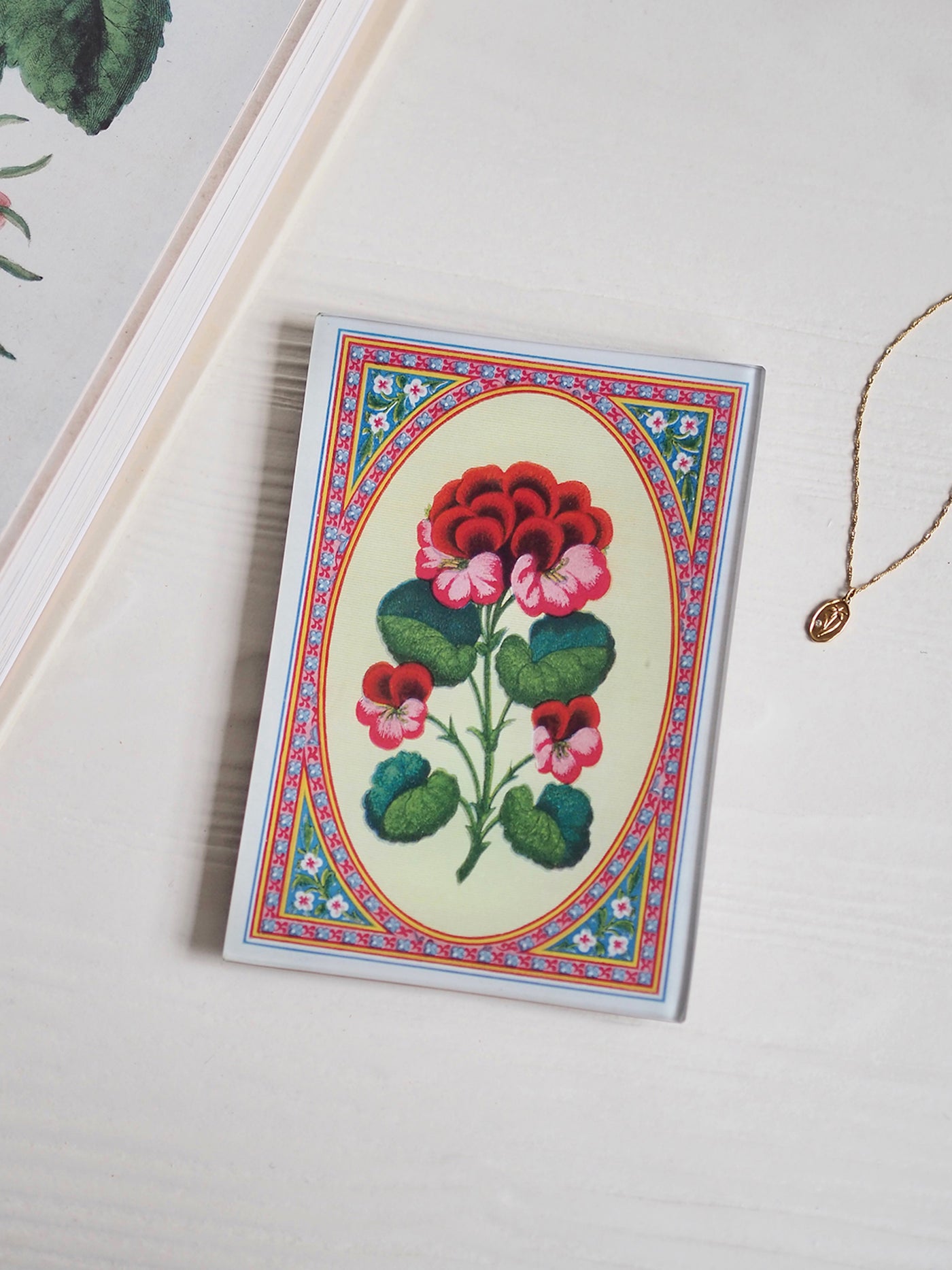 Geranium (Card Back) Mini-Tray