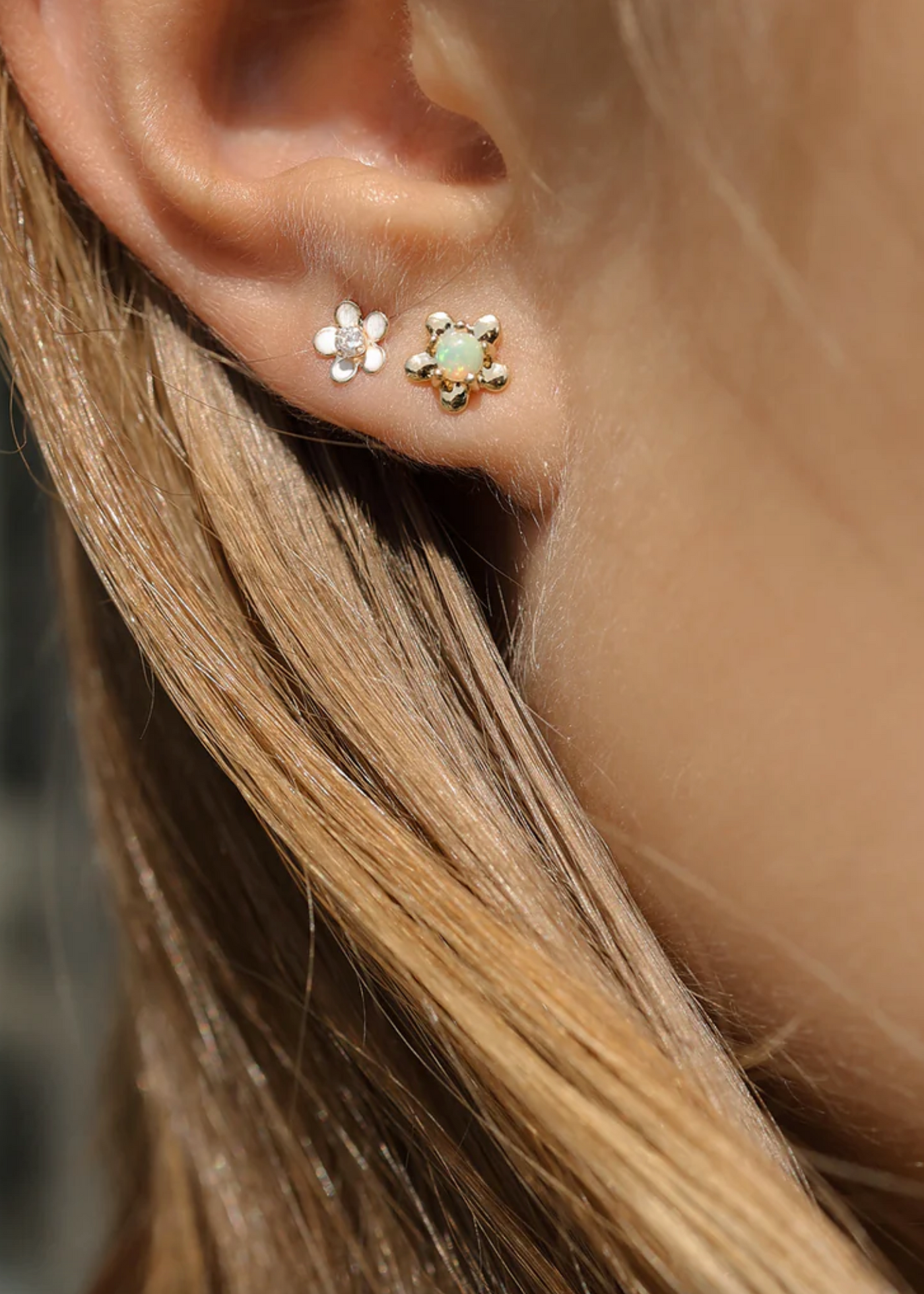 Daisy Opal Studs