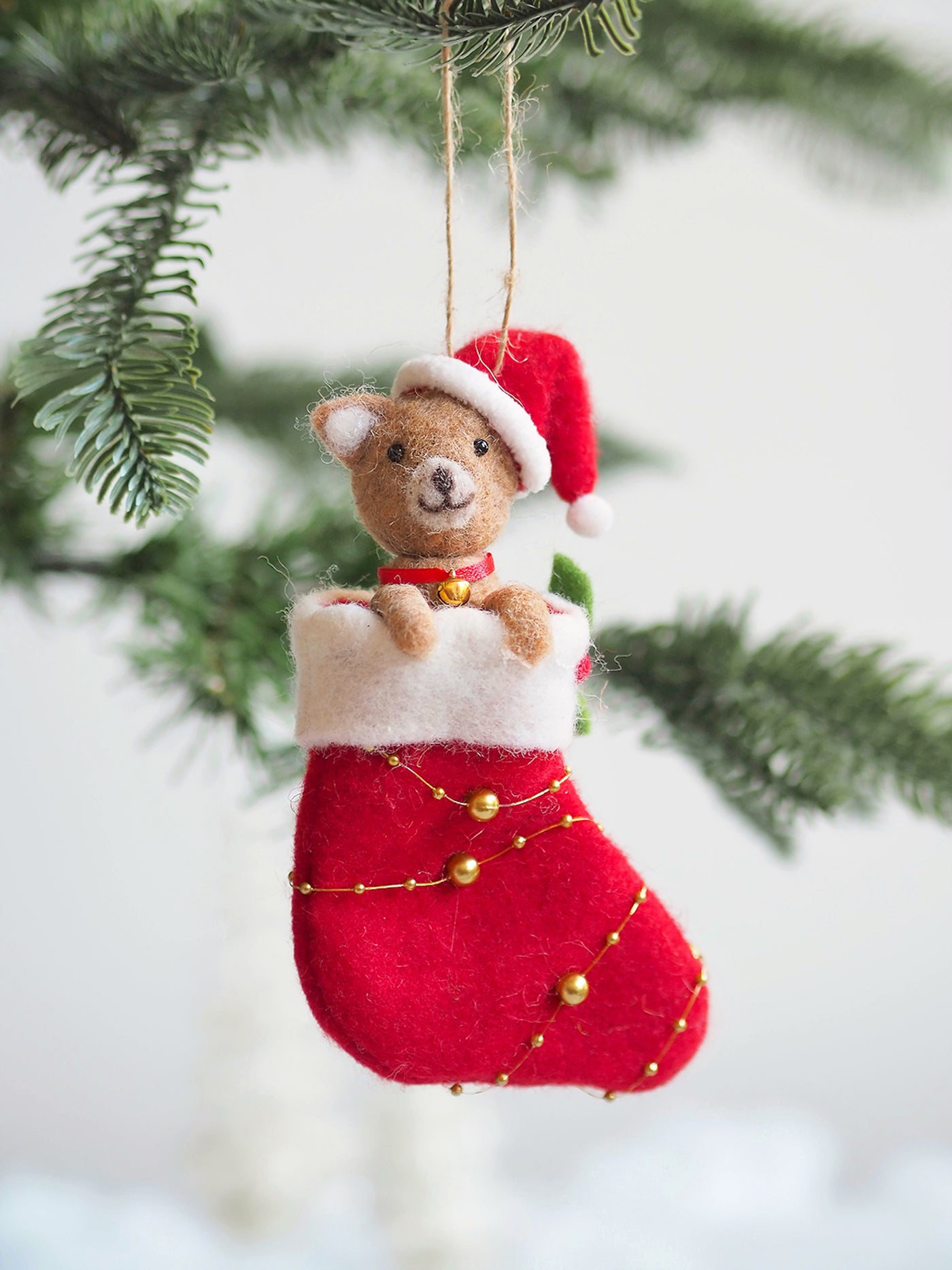 Bear Stocking Ornament