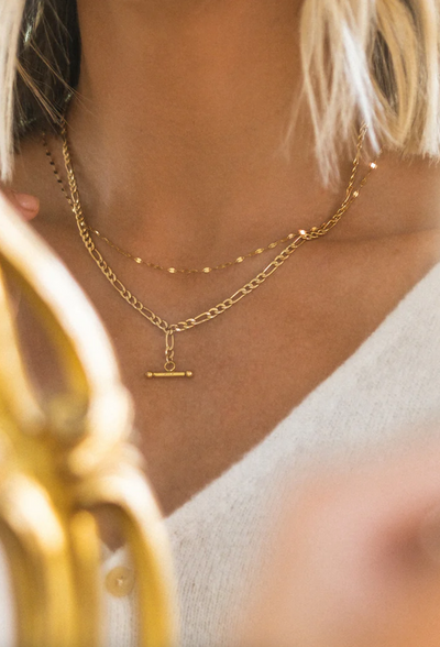 Shimmer Necklace | 10K Gold