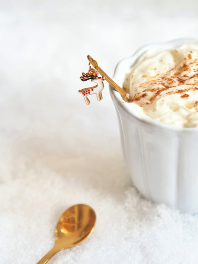 Reindeer Festive Spoon w/ Charm