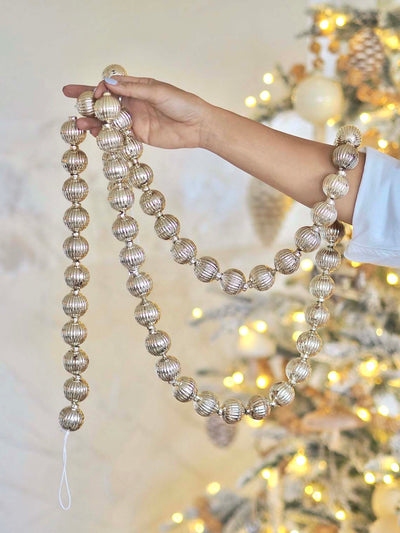 Metallic Orb Garland