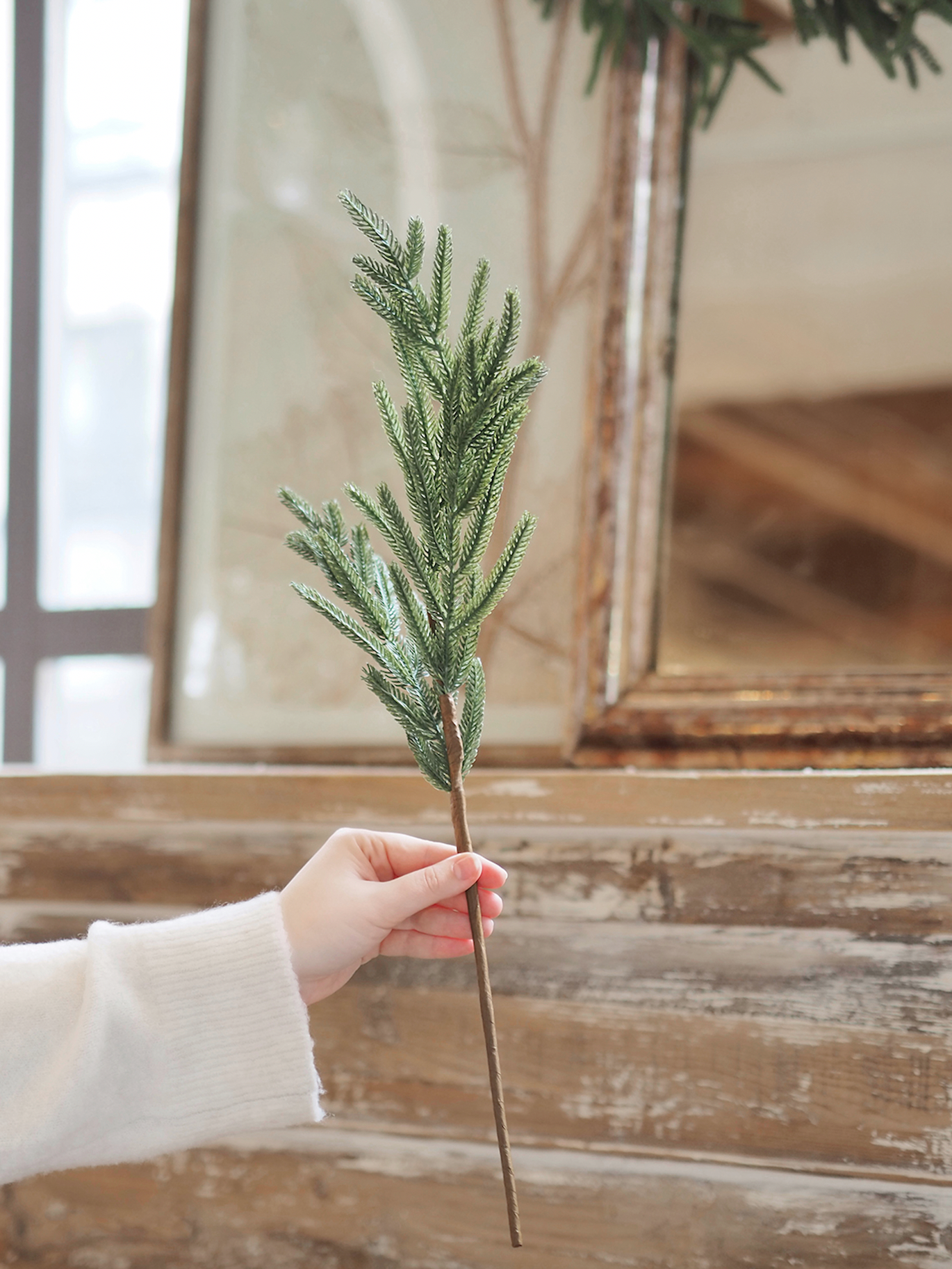 Norfolk Pine Faux Stem