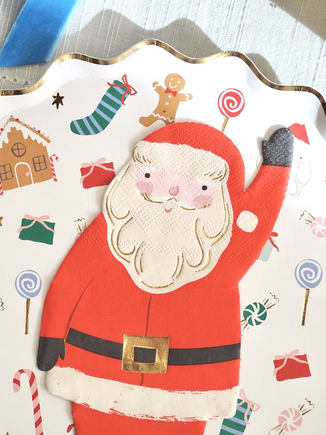 Jolly Christmas Santa Napkins