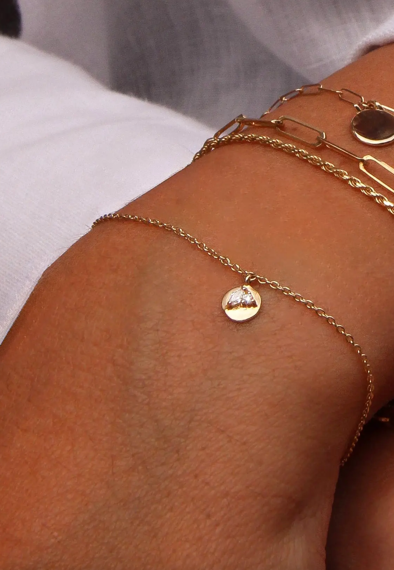 Kindred Lean On Me Bracelet | 14K Gold