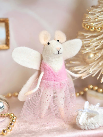 Sugarplum Fairy Mouse Ornament