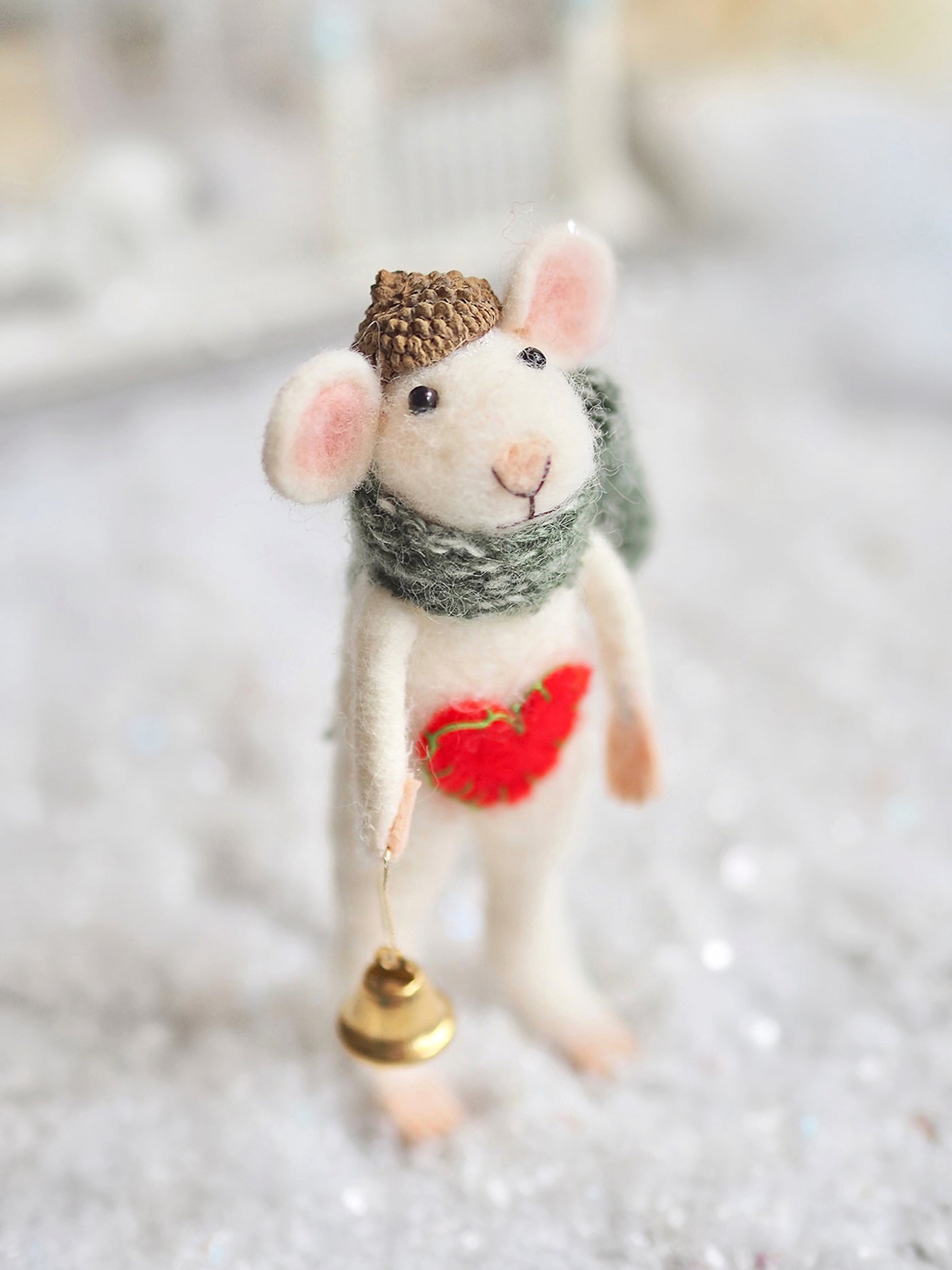 Jingle Love Mouse Ornament