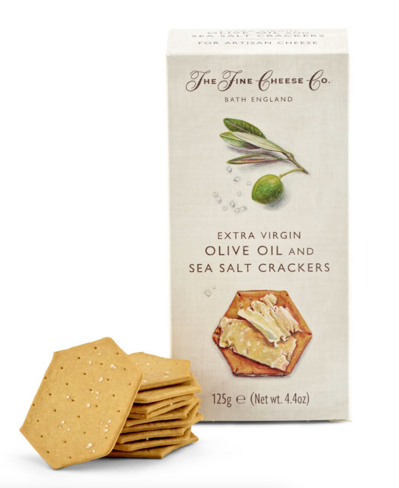 Extra Virgin Olive Oil & Sea Salt Crackers