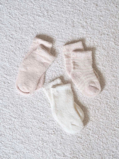 CozyChic Lite Infant Sock Set | Pink