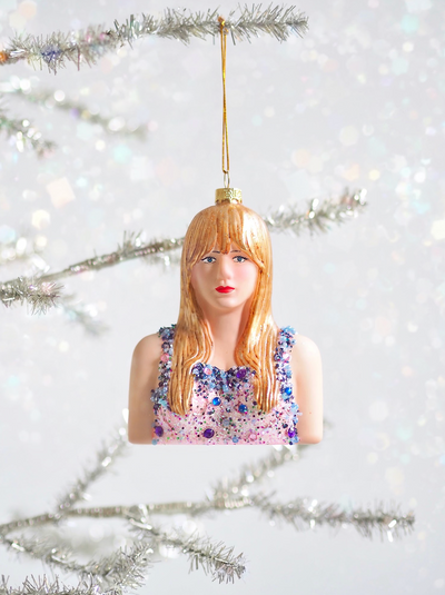 Taylor Swift Sequin Ornament