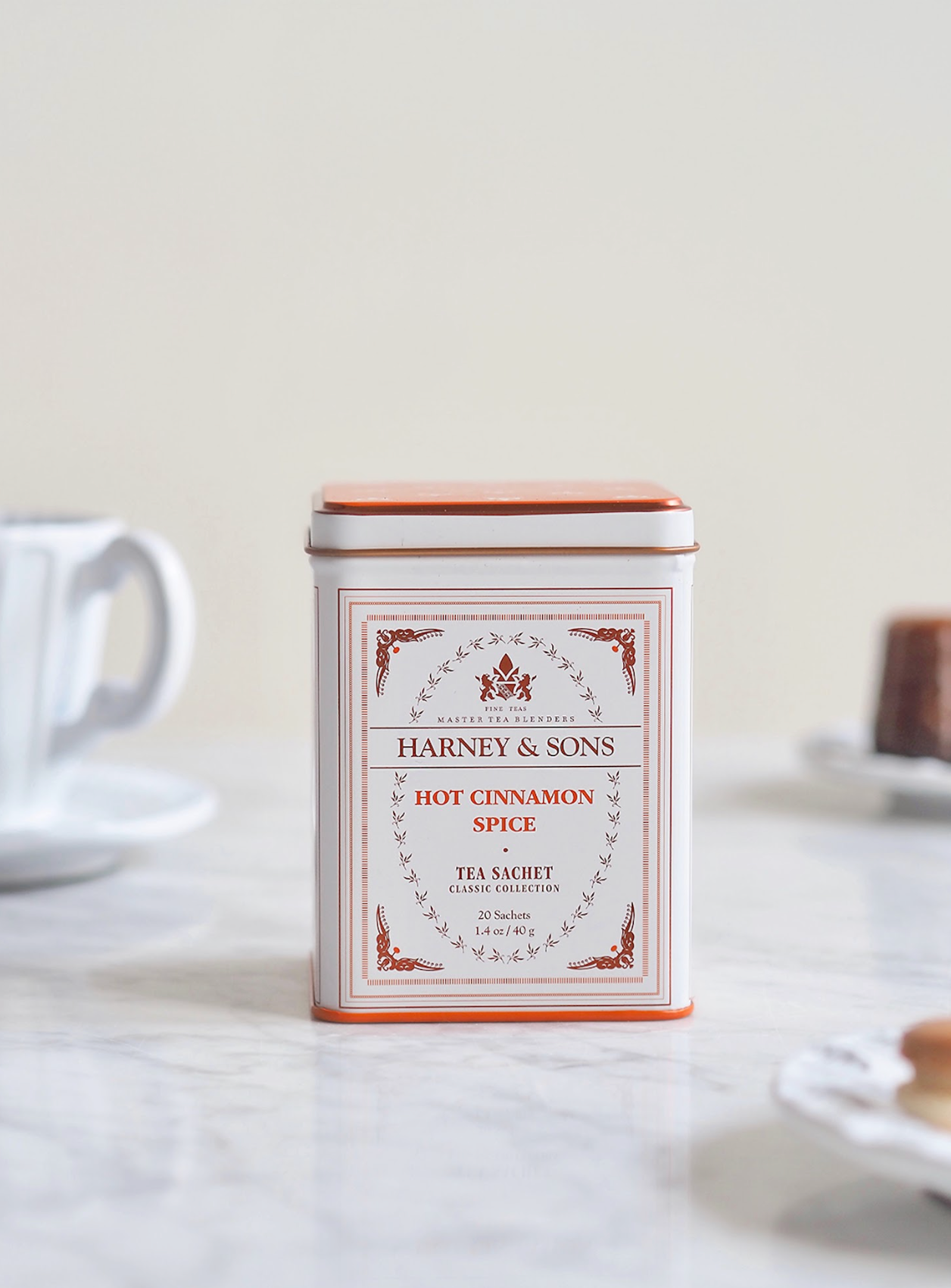 Hot Cinnamon Spice Tea Tin