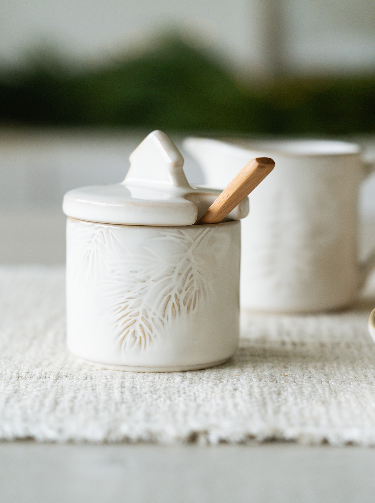 White Pine Sugar Pot