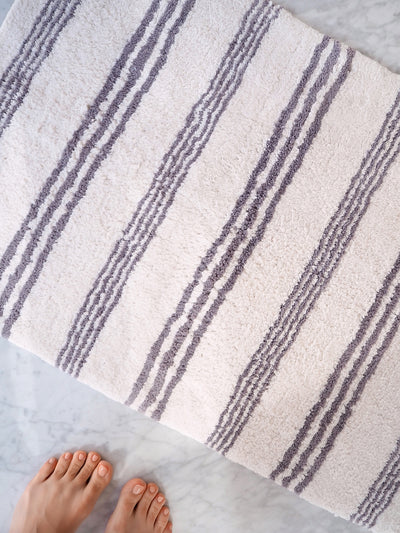 Addison Stripe Bath Mat