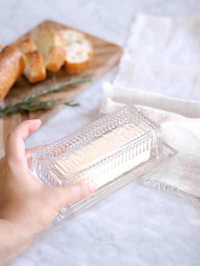 Glass Butter Dish