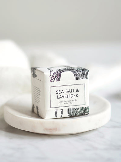 Sea Salt & Lavender Sparkling Bath Bomb