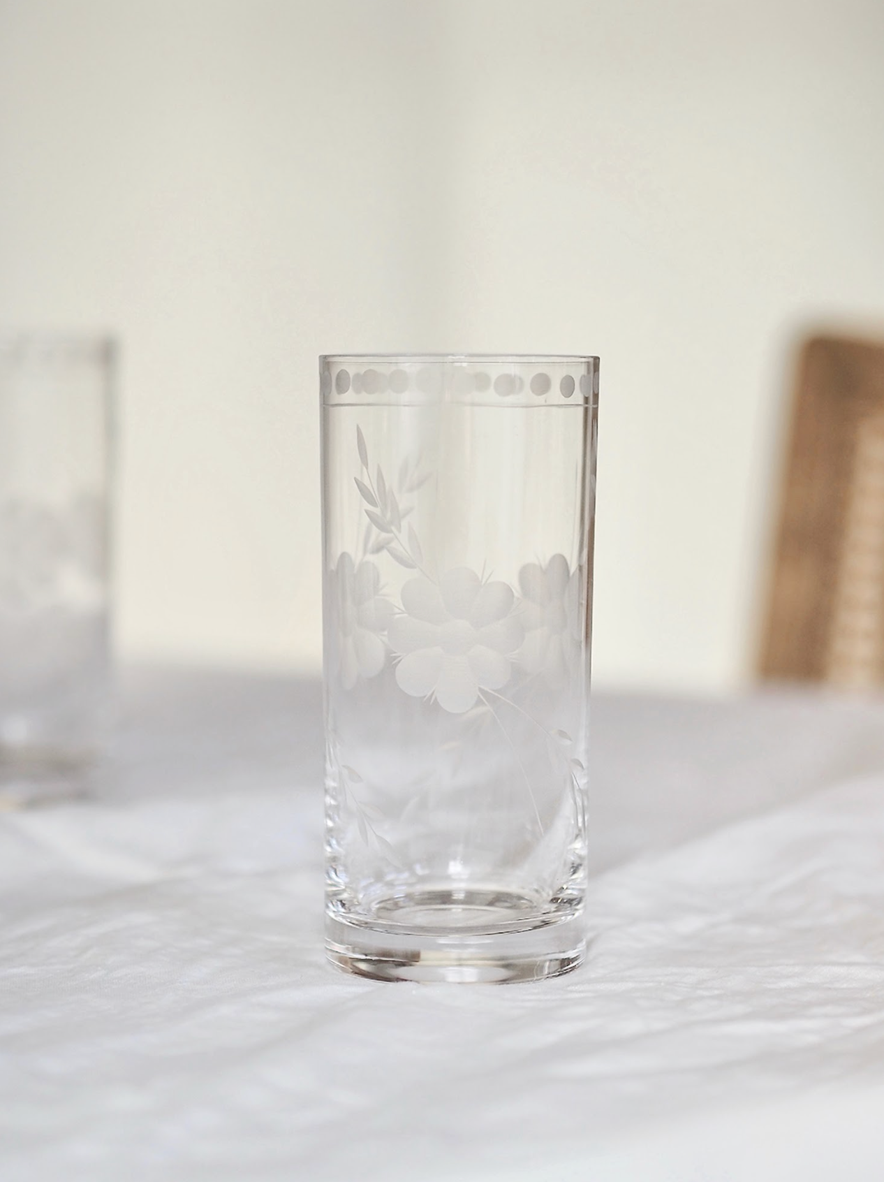 Belle Fleur Highball Glass