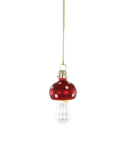 Tiny Red Mushroom Ornament